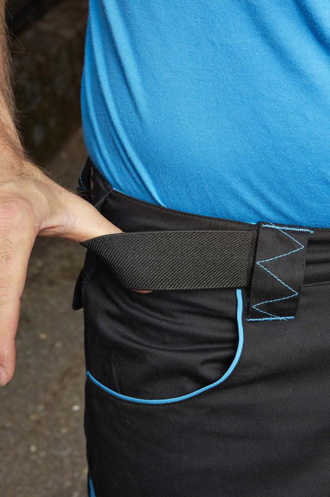 FORTIS Herren Bermuda 24, dunkelgrau/hellgrau, Gr.64