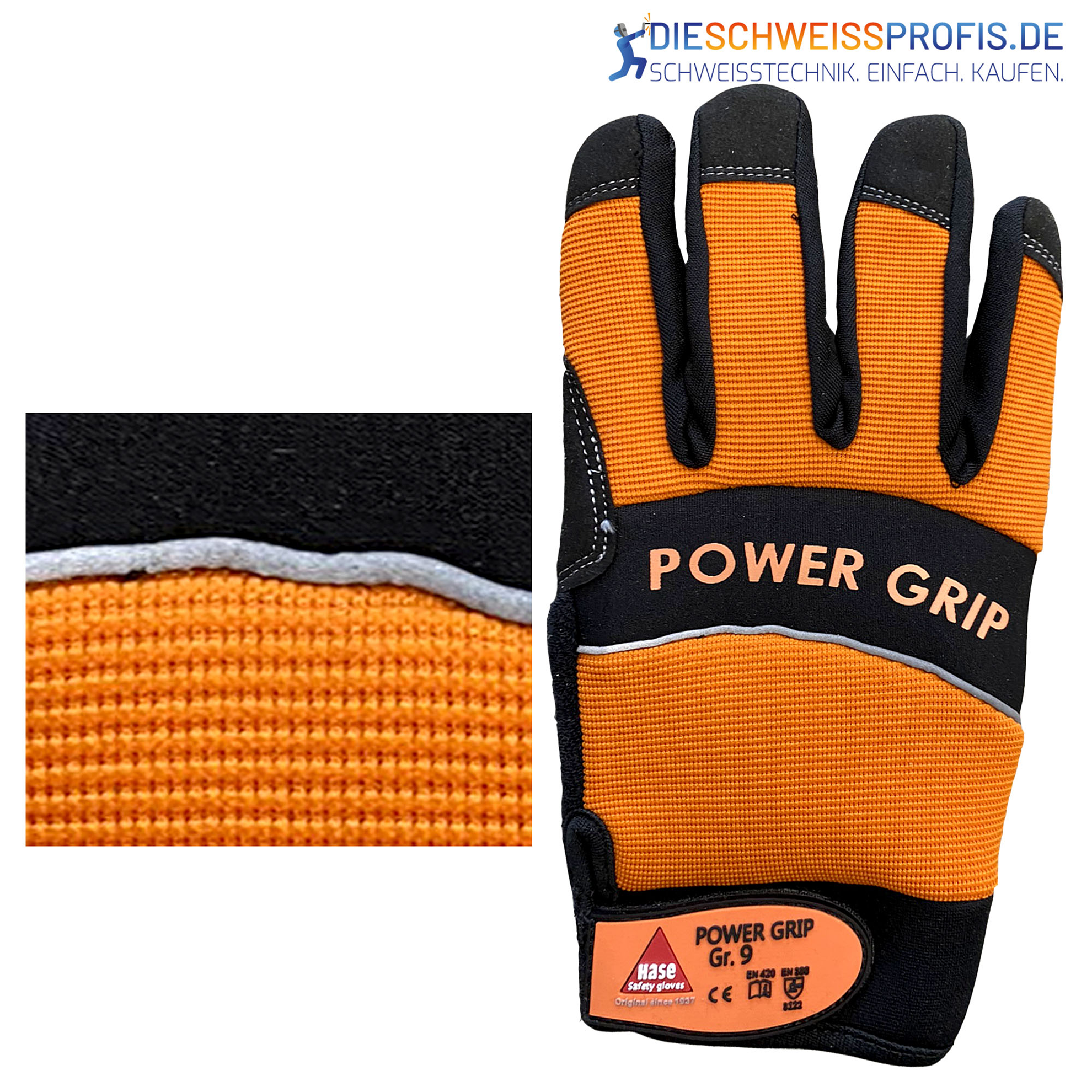 Montagehandschuhe Power Grip 9