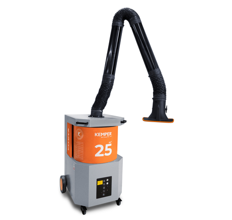 Kemper SmartFil Absauggerät, Rohrausführung 4 m Arm