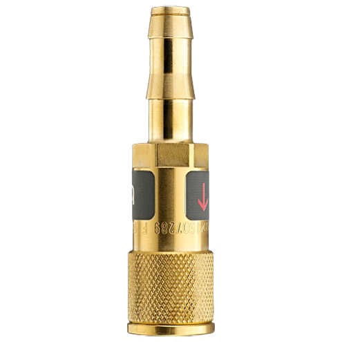 Schlauchkupplung Stift Sauerstoff G 1/4R AGS 2/3 BLACKWELD Schlauchkupplung Stift Sauerstoff G 1/4R AGS 2/3 BLACKWELD