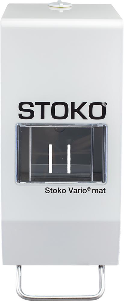 Stoko Vario® mat Wandspender für 1 u. 2 l Softflaschen Spendersysteme (V) u. (A)