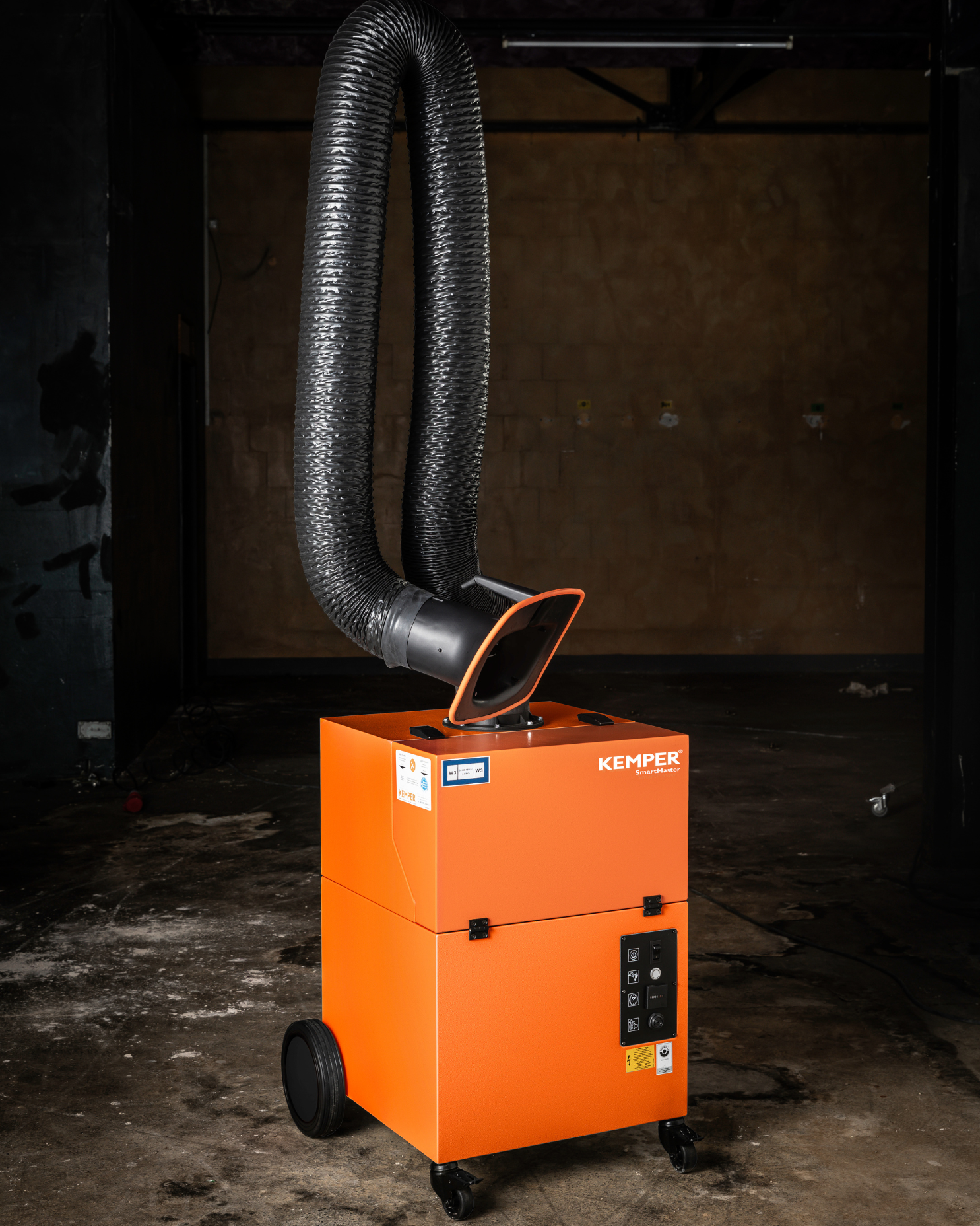 Kemper SmartMaster Absauggerät, Schlauchausführung 2 m Arm