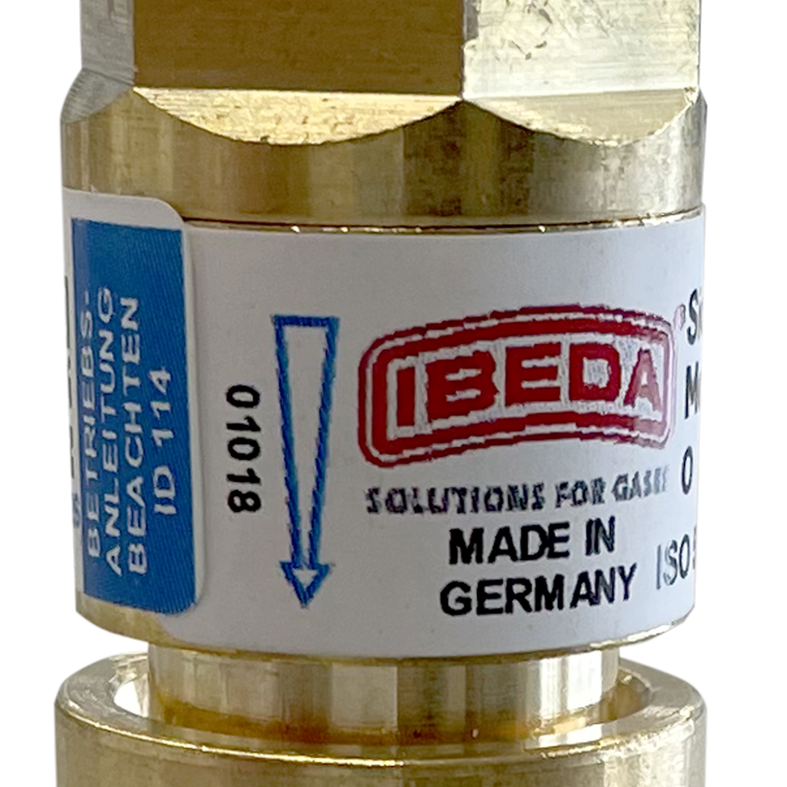 Sicherheitseinrichtung Sauerstoff GG G 3/8 RH