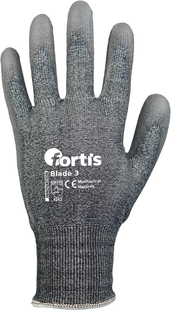 Schnittsch-Hds. Blade3, Gr.8, FORTIS