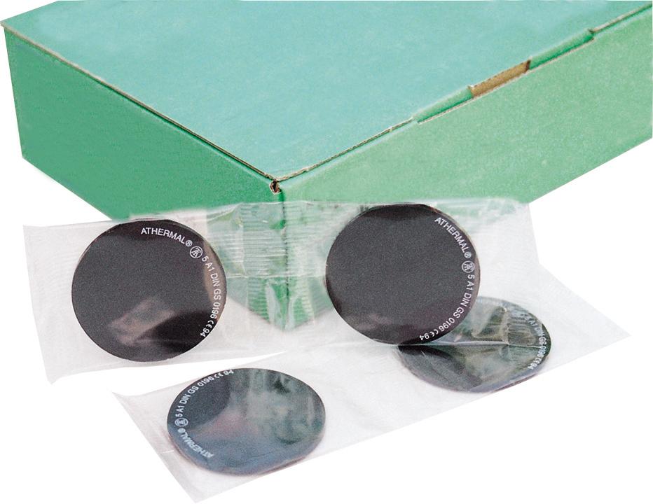 Schweißerschutz- Brillenglas DIN 5, 50 mm