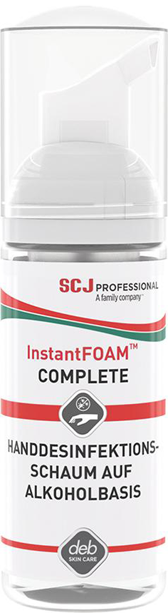 InstantFOAM® Complete Schaum-Handdesinfektion 47 ml Flaschen Alkoholbasis