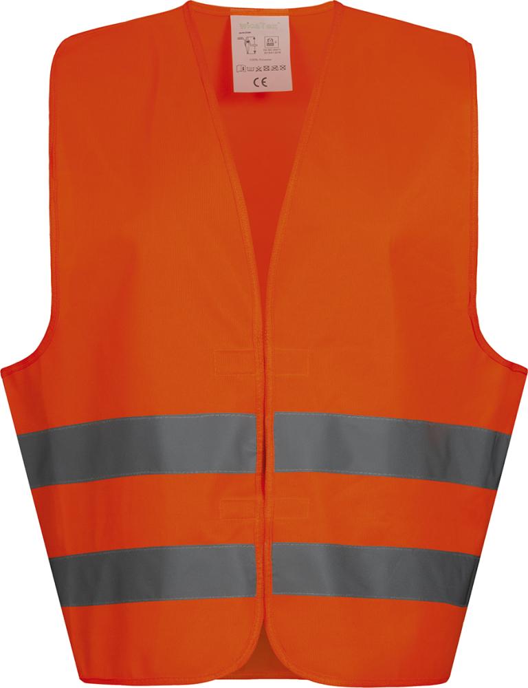 Warnweste, PVC, Einheitsgröße, orange