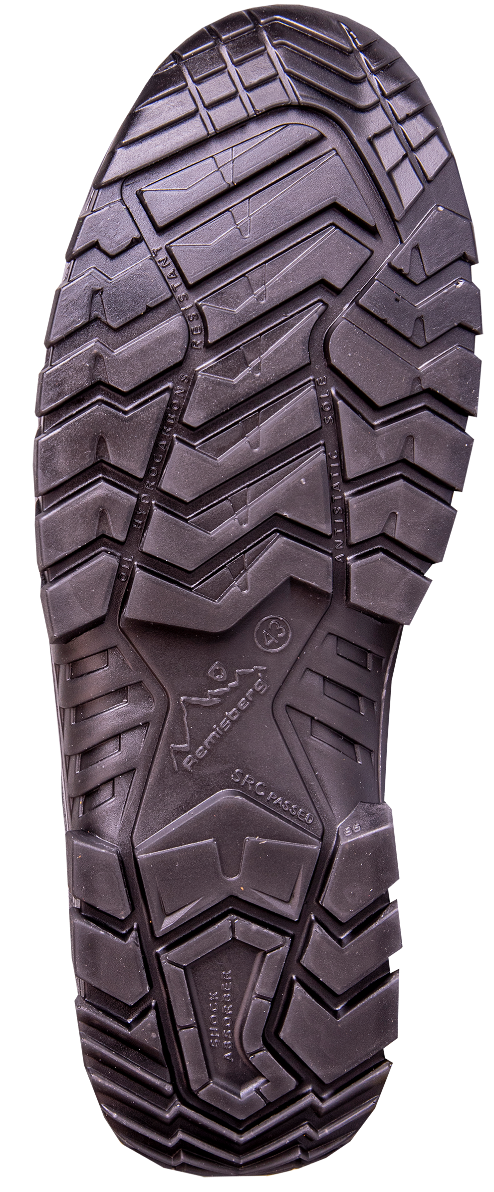 Thurgau High, S3 Sicherheitshochschuh aus Rindleder, Gr. 43