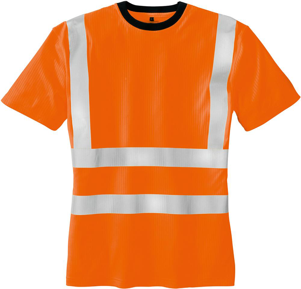 Warnschutz-T-Shirt HOOGE, leuchtorange, Gr. S