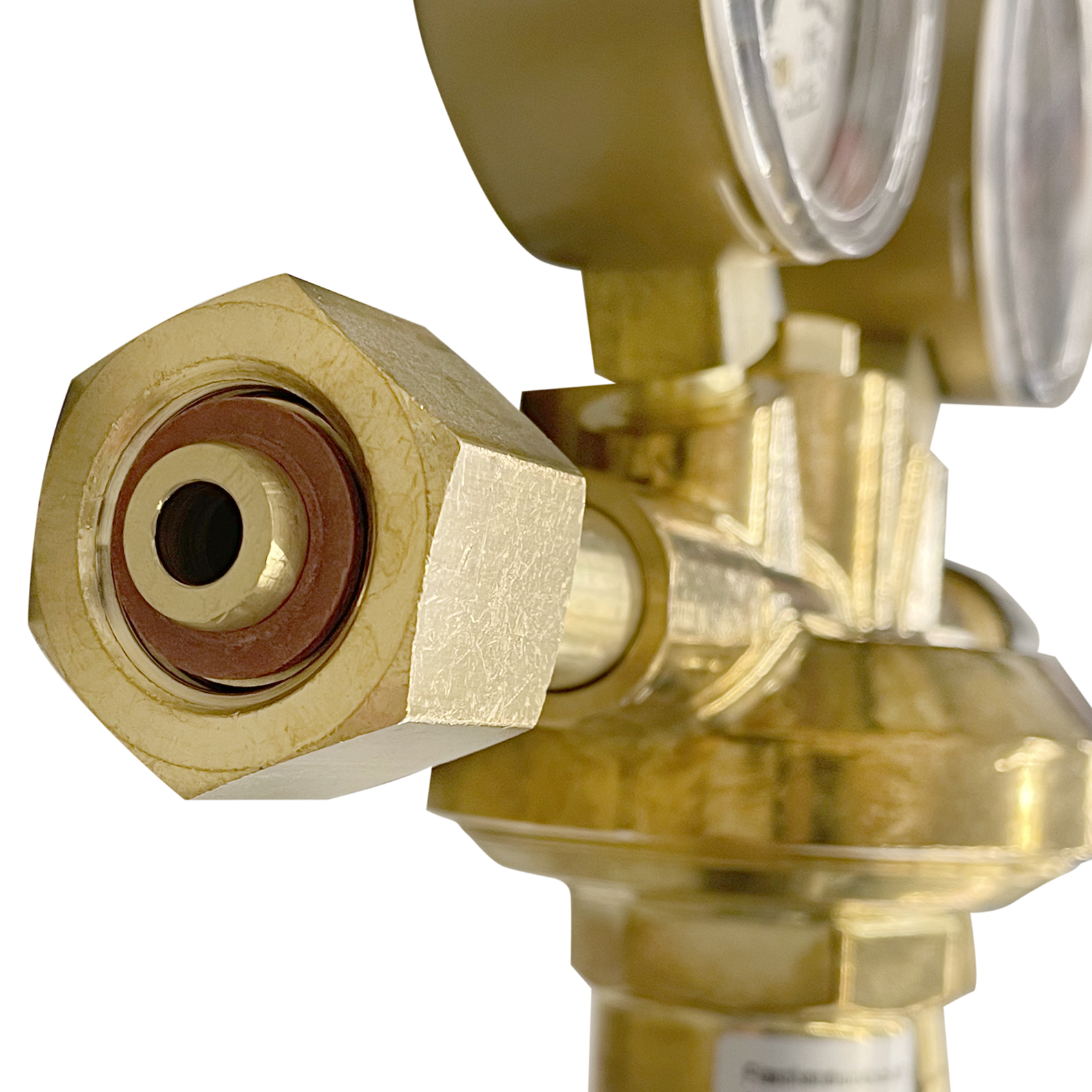 Flaschendruckminderer CO2/Argon 200 bar 0-20 bar einstufig