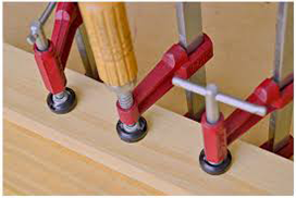 2 x PVC Schutzkappen 2 Stk für Schraubzwingen M, MM und Z