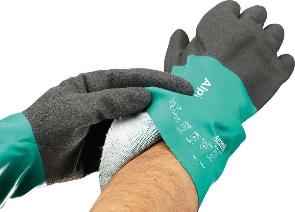Handschuh AlphaTec 58-535W, Gr.9