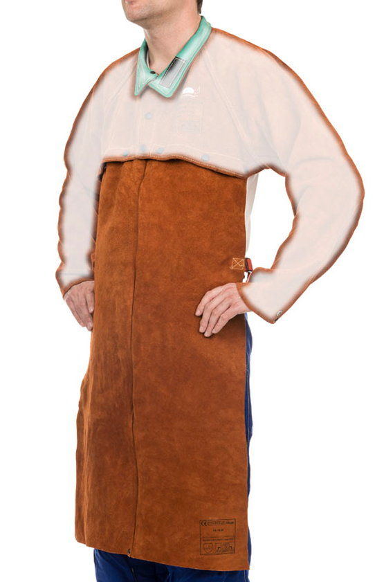 SIGMA-Schweißerschürze STEERSOtuff LavaBrown 51 cm SIGMA-Schweißerschürze STEERSOtuff LavaBrown 51 cm