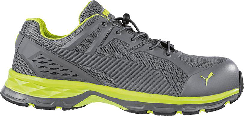 Halbschuh 643880 S1P ESD grau/limette Gr. 45 Puma