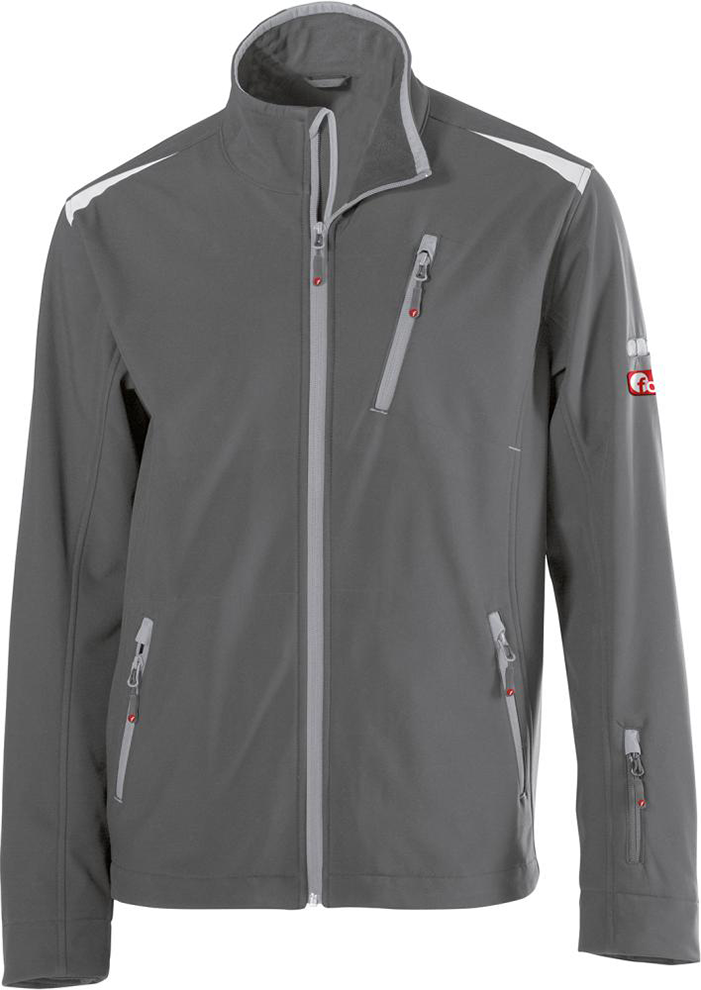 FORTIS Herren Jacke 24, dunkelgrau/hellgrau, Gr.XL