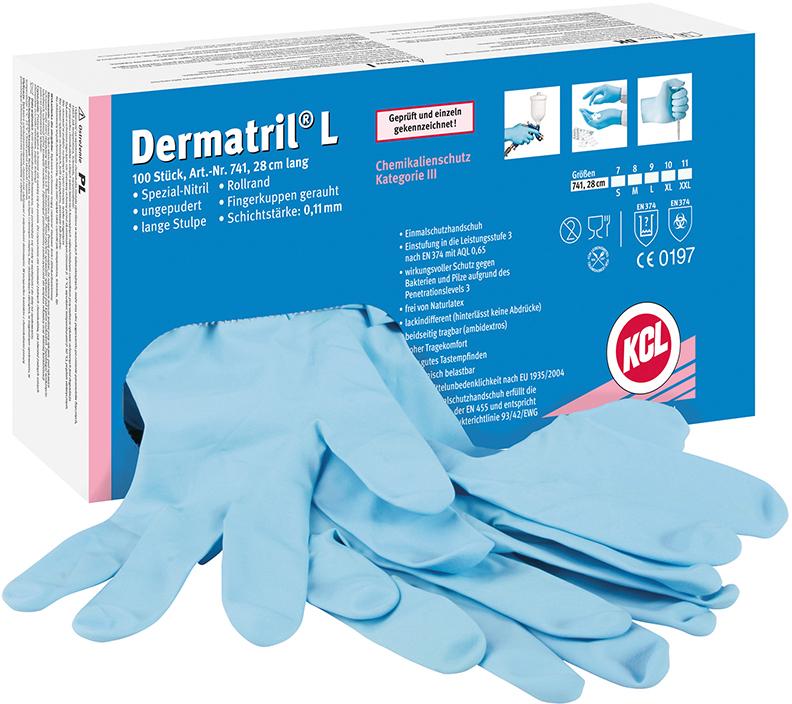 Einweghandschuh Dermatril® L 741