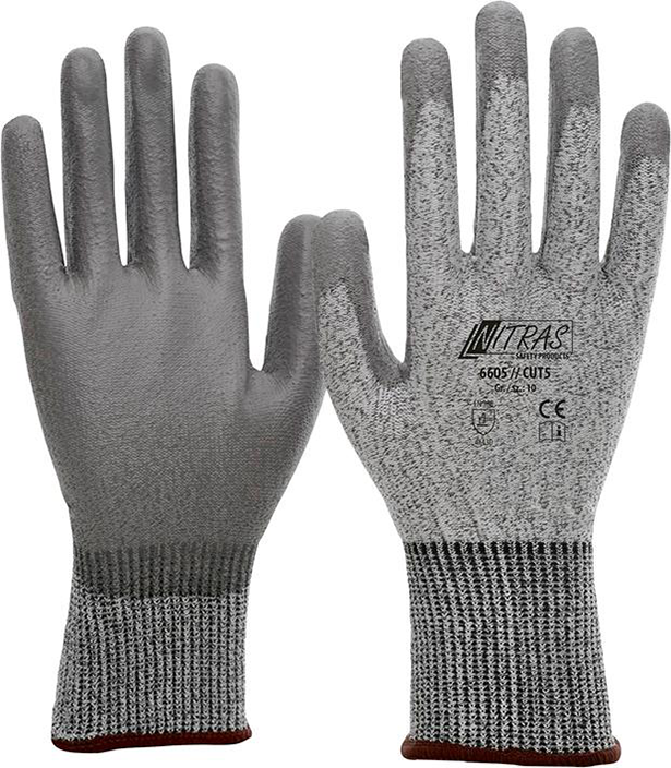 Schnittschutzhandschuh, Nitras Cut 5, Gr. XL Nitras