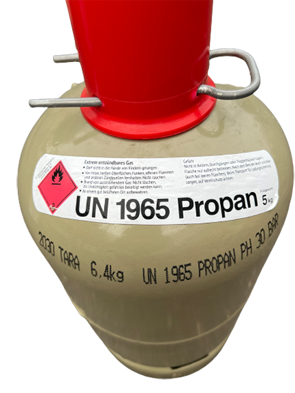5 kg Camping Flasche Kauf leer - nur Abholung