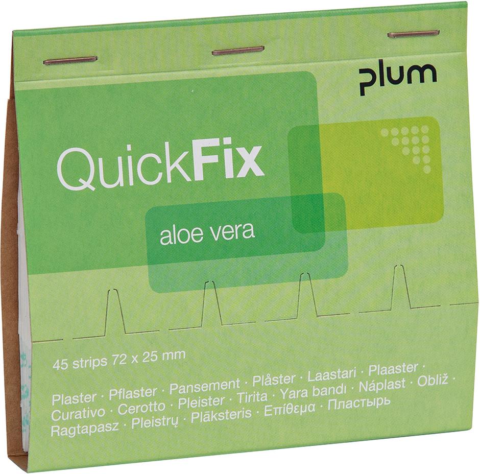 Nachfüllpackung QuickFix mit 45 Pflastern, AloeVera
