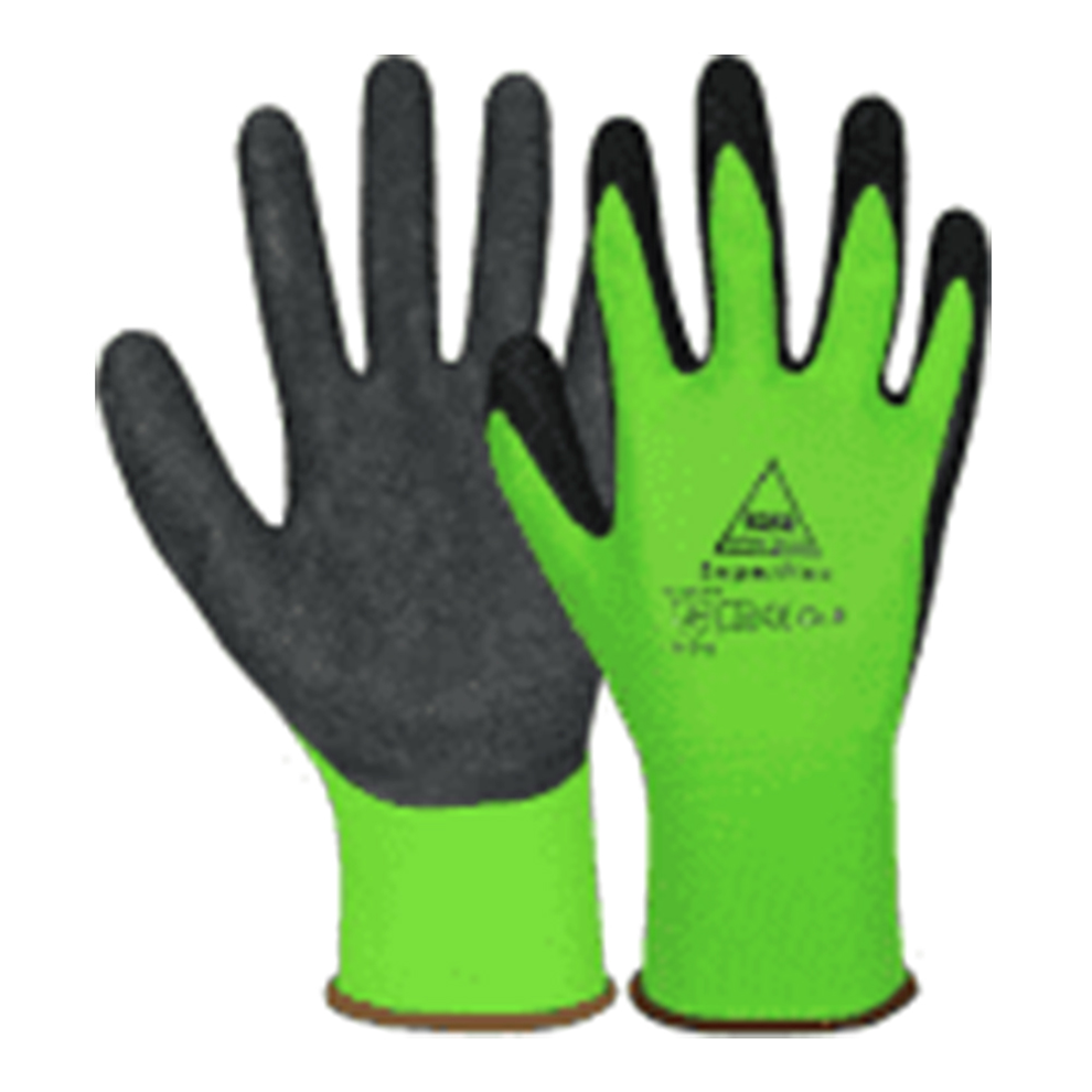 Montagehandschuhe Superflex Green 11