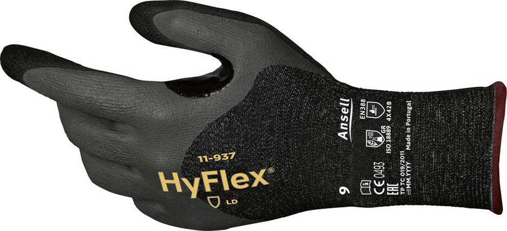 Handschuh Hyflex 11-937, Gr. 9