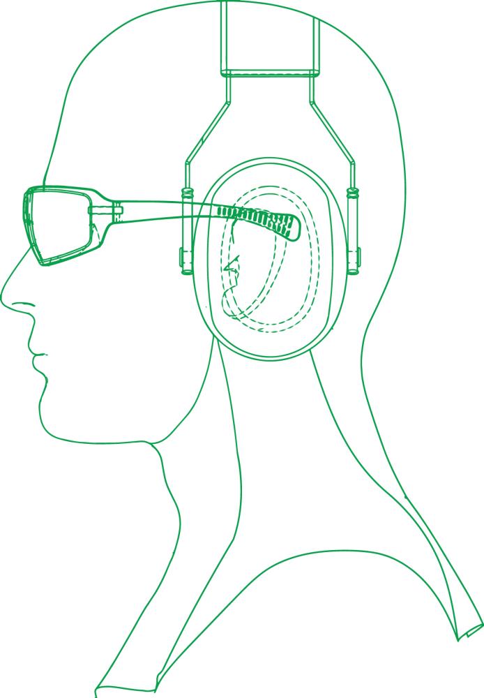 Brille 553 UP-NEXXT antikratz, antibeschlag