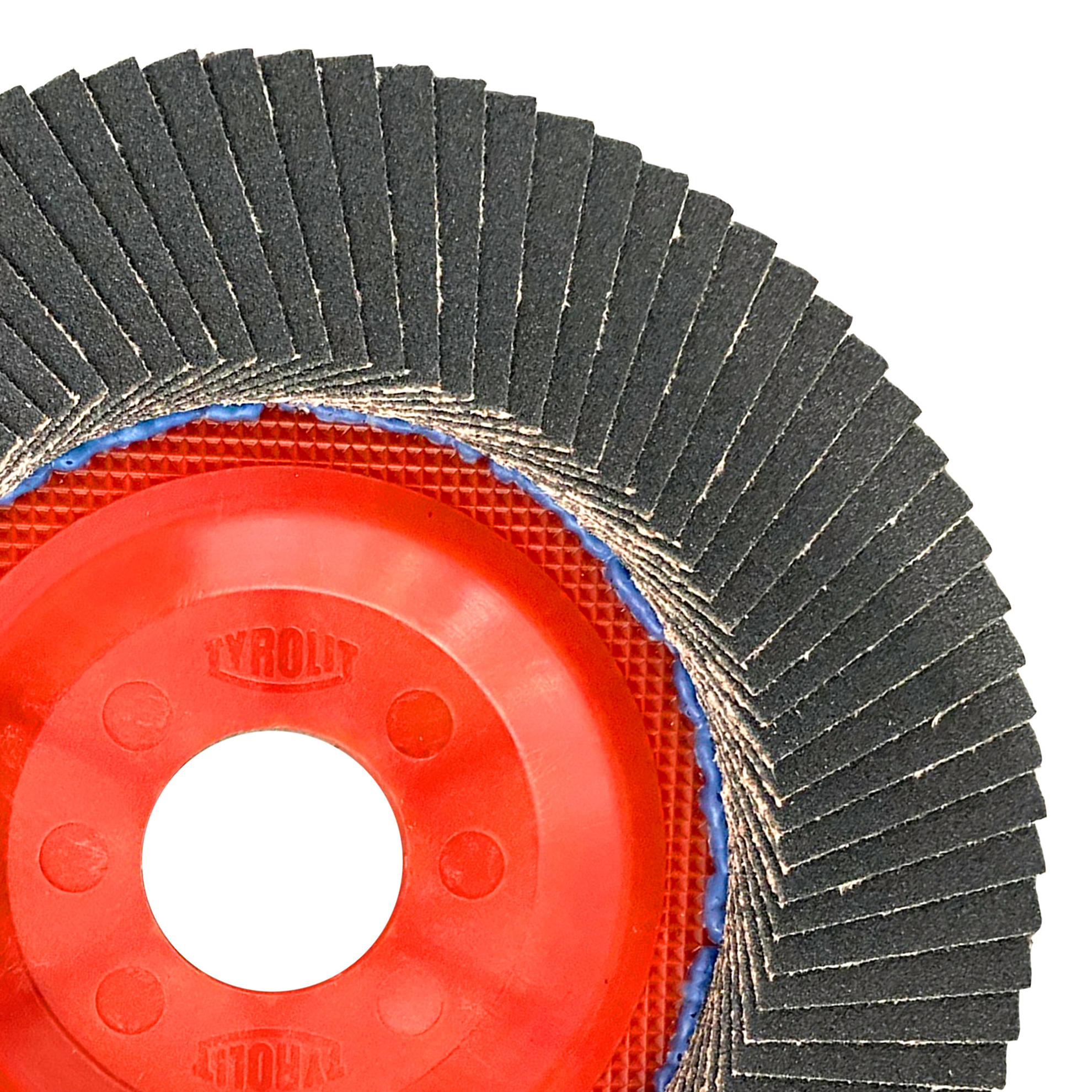 Fächerscheibe LONGLIFE Ø 125 x 22,23 mm gerade K 40