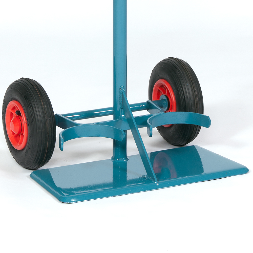 Stahlflaschenwagen für 2 Flaschen,  1 x 10 l  und 1 x 20 l ohne Werkzeugkasten