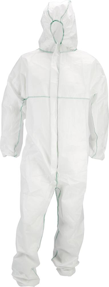 Einwegschutzanzug Comfort Gr. XL, weiß, FORTIS