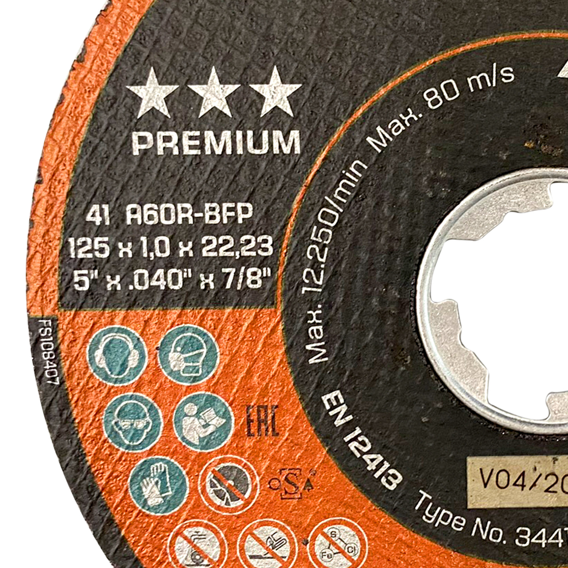 Trennscheibe X-LOCK Premium INOX Ø 115 x 1,0 x 22,23 mm - ABVERKAIUF