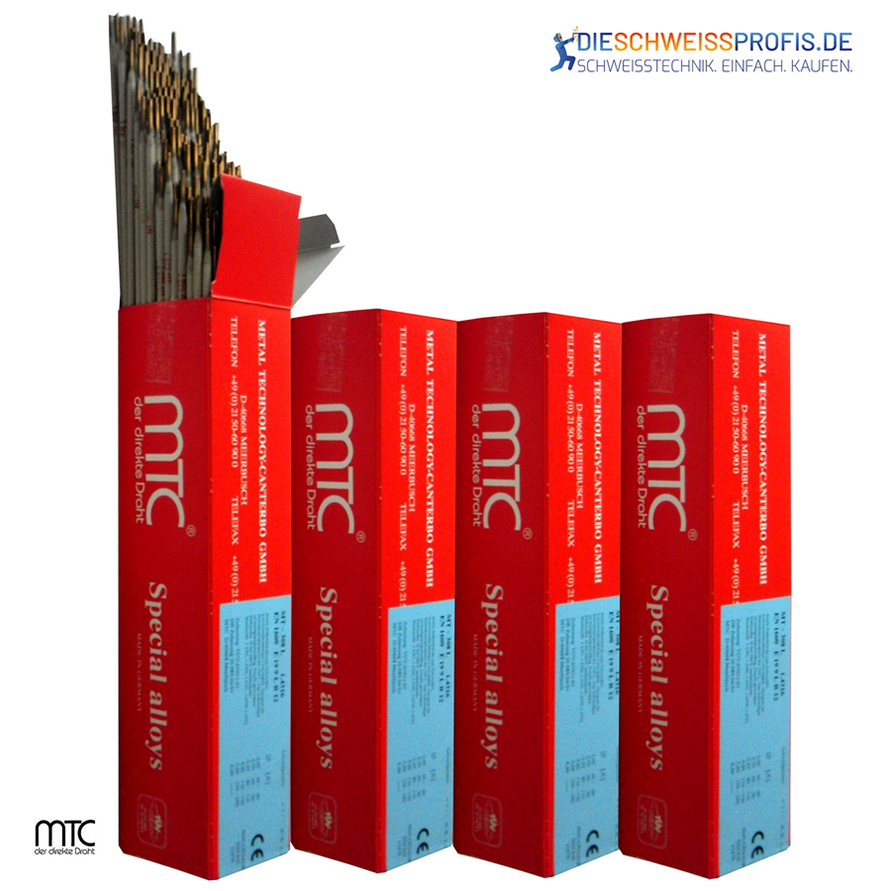 Schweißelektroden Edelstahl 308L VA V2A 1.4316, 2.5mm x 350mm (VPE 0,5 Schweißelektroden Edelstahl 308L VA V2A 1.4316, 2.5mm x 350mm (VPE 0,5
