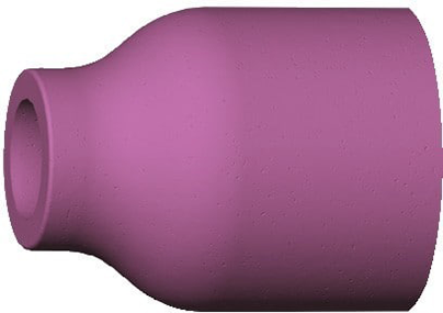 Gasdüse Keramik für Gaslinse - Länge 25,5 mm Gr. 4 Ø 6,5 mm 53N58