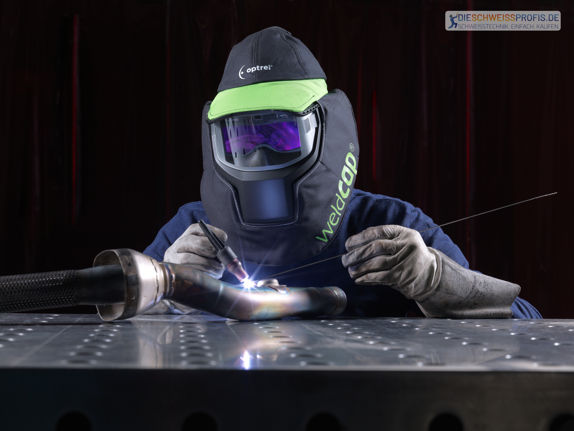 Automatikschweißhelm Optrel® weldcap RV 3/9-12