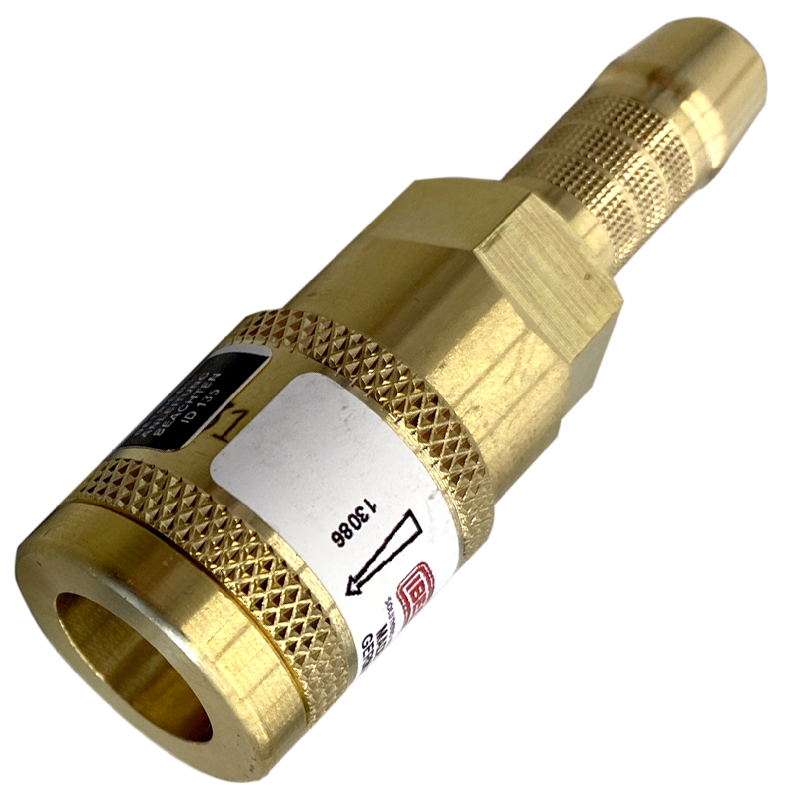 Schlauchkupplung DKT-W Inertgas 9 mm