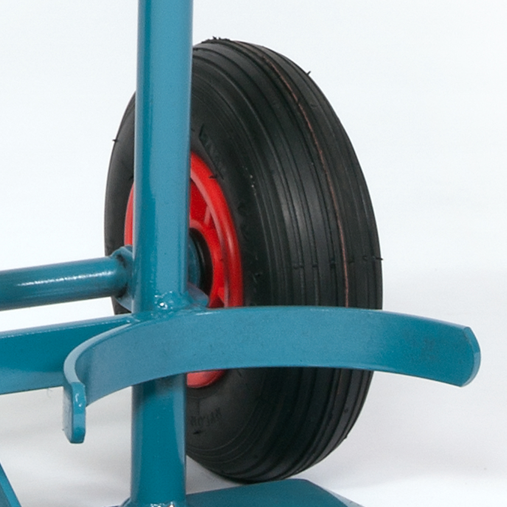 Stahlflaschenwagen für 2 Flaschen, 2 Holm,  2 x 20 l ohne Werkzeugkasten