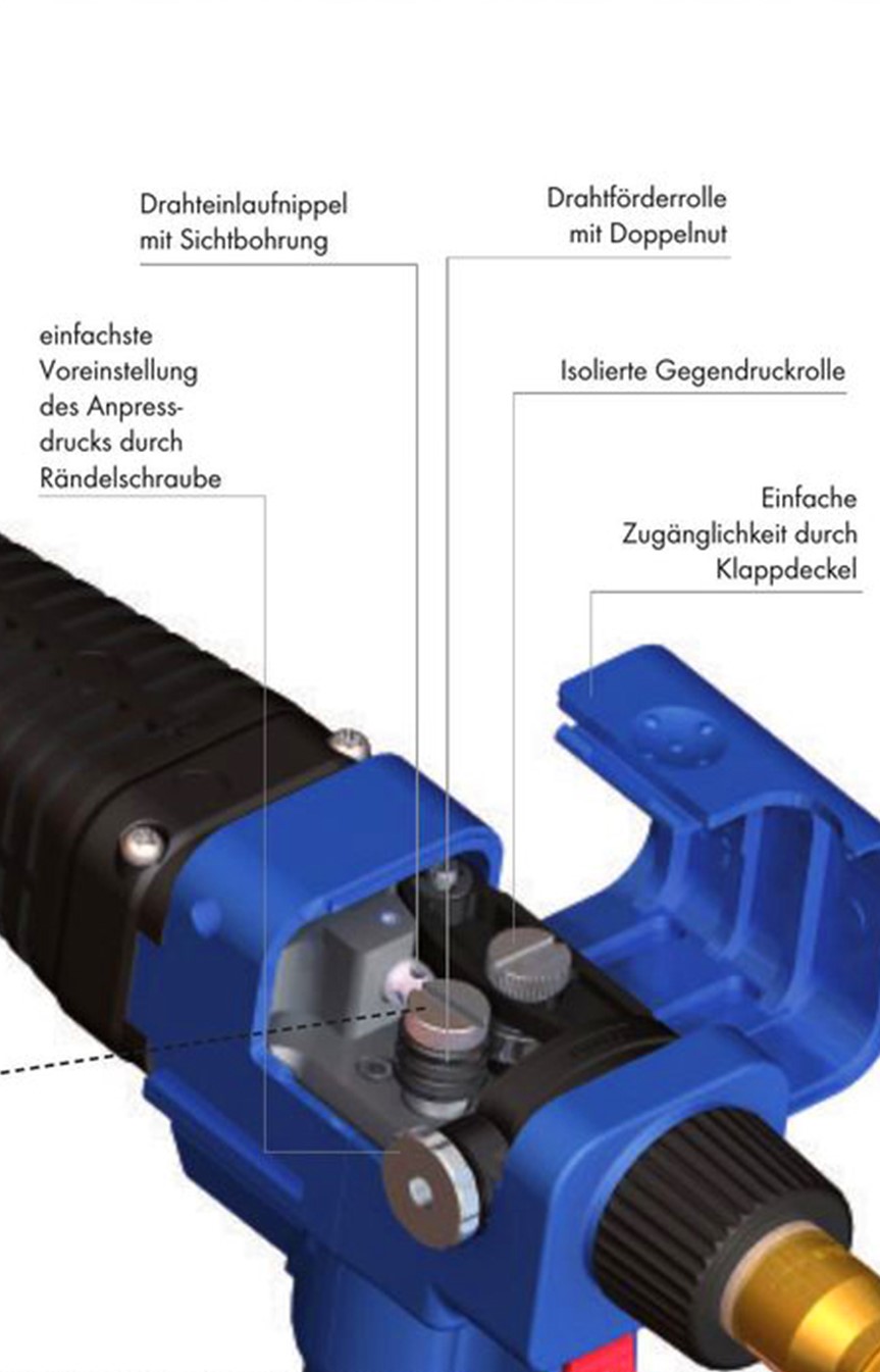 Drahtförderrolle Push-Pull Plus ø 1,6 mm
