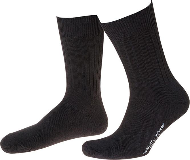 Freizeitsocke Sport, Gr. 39-41, schwarz, FORTIS