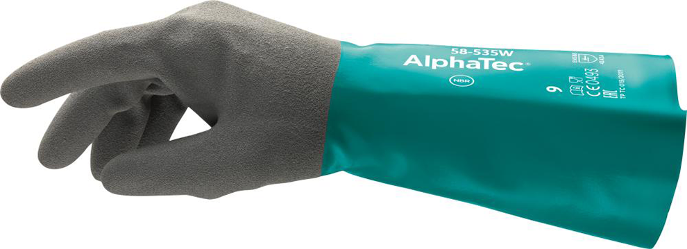 Handschuh AlphaTec 58-535W, Gr.9