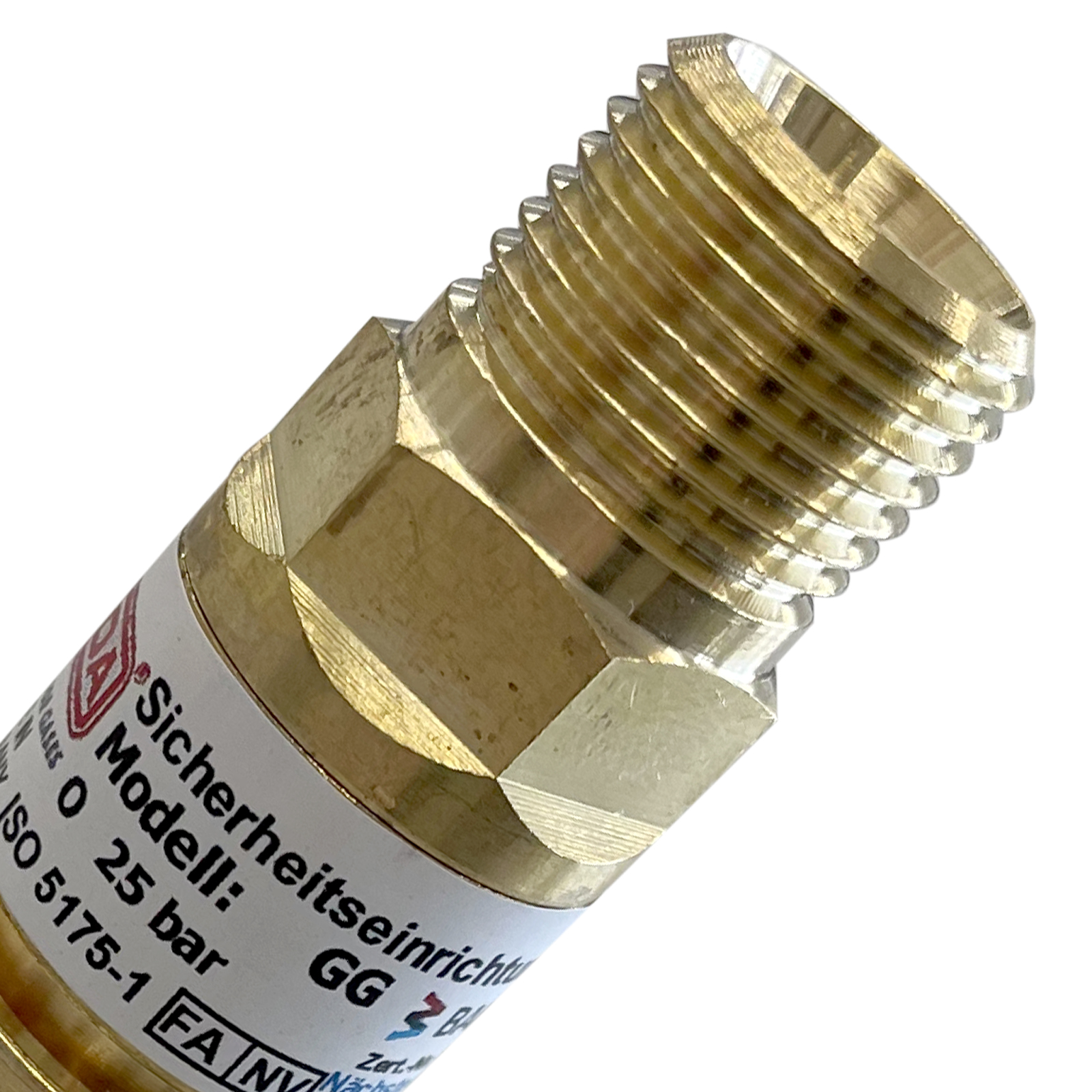 Sicherheitseinrichtung Sauerstoff GG G 3/8 RH