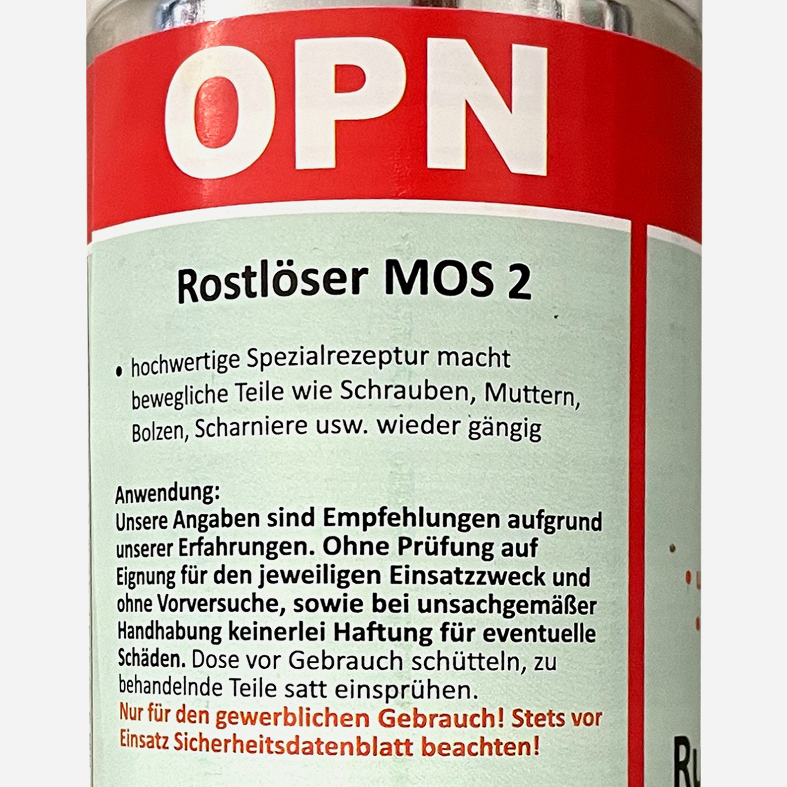 OPN Rostlöser MOS2 400 ml OPN Rostlöser MOS2 400 ml