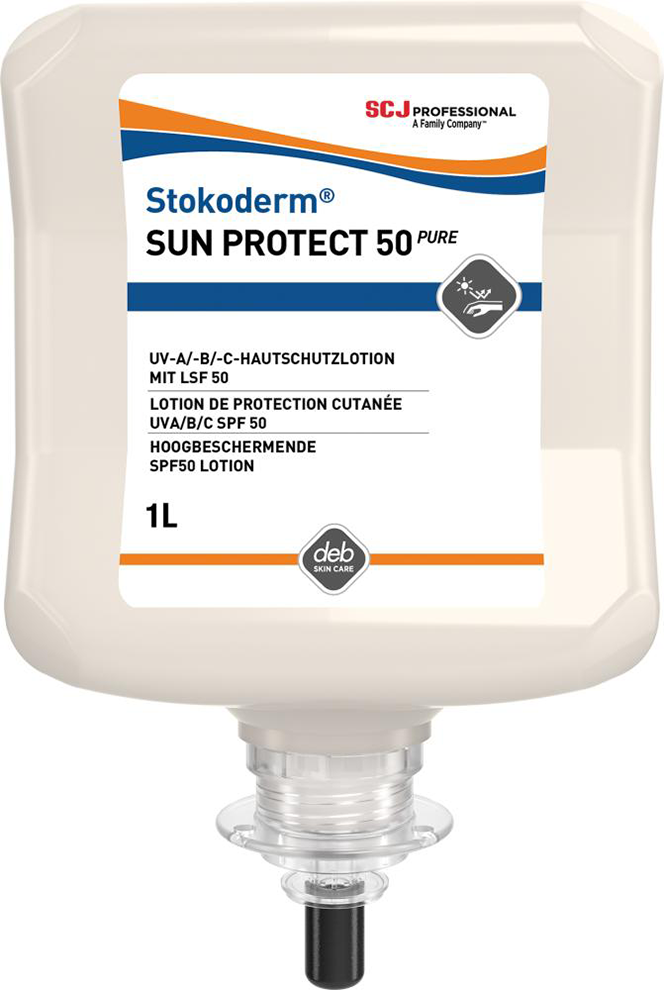 Stokoderm® Sun Protect 50 PURE UV-Hautschutz 1 l Kartusche