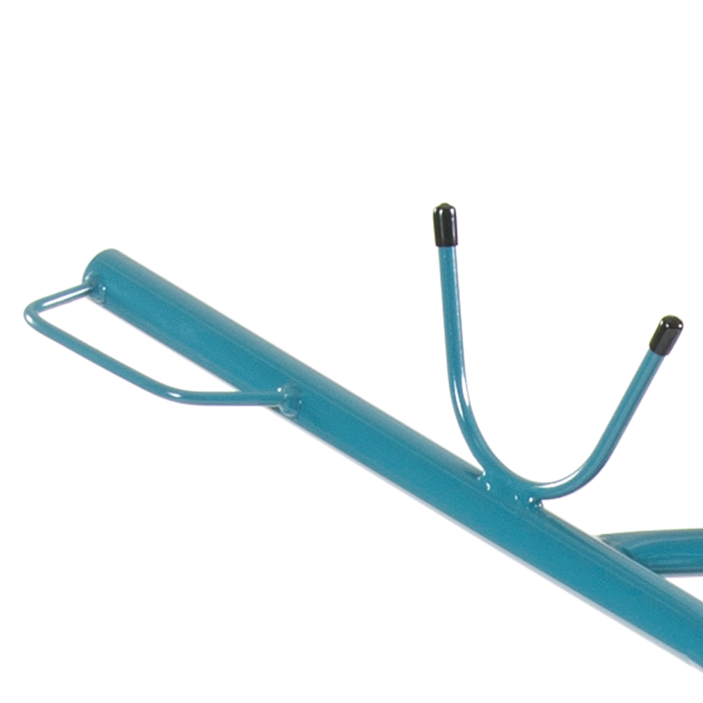 Stahlflaschenwagen, für 2 beladene Flaschen, 1 x 50 l, 1 x 33 l  Propanl