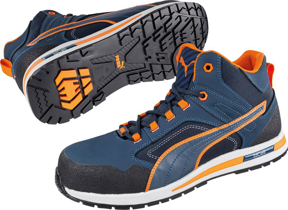 Schnürstiefel 633140, S3, SRC, HRO, Gr. 39 Puma