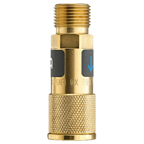 Schlauchkupplung Körper Brenngas 4,0 mm BLACKWELD Schlauchkupplung Körper Brenngas 4,0 mm BLACKWELD