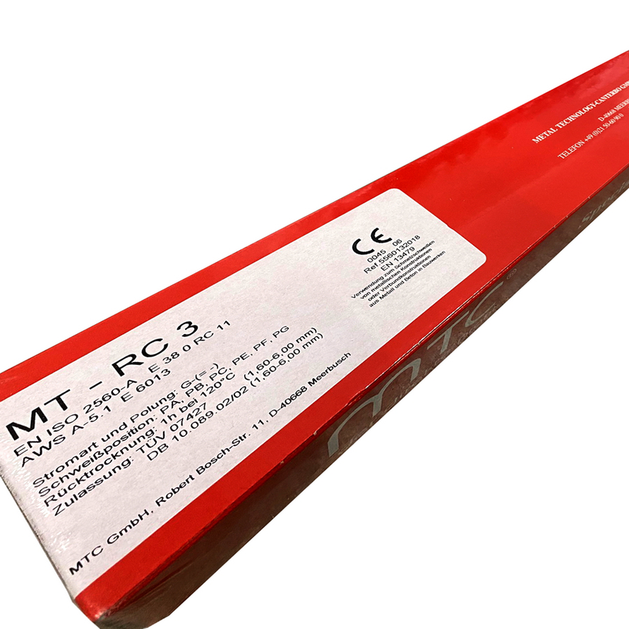 Stabelektrode MT-RC3 Ø 2,00 x 300 mm - 4 kg Pack Stabelektrode MT-RC3 Ø 2,00 x 300 mm - 4 kg Pack