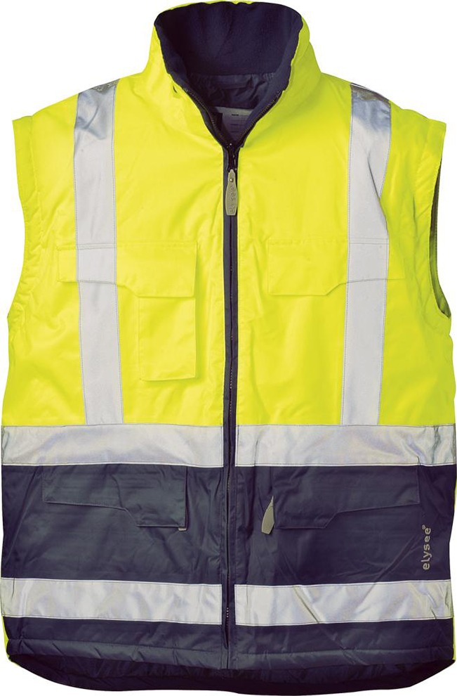 Warnparka Jekyll, Gr. S, gelb/blau