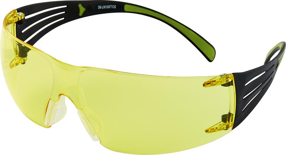 3M™ Brille SecureFit403AF, PC, gelb, AS/AF