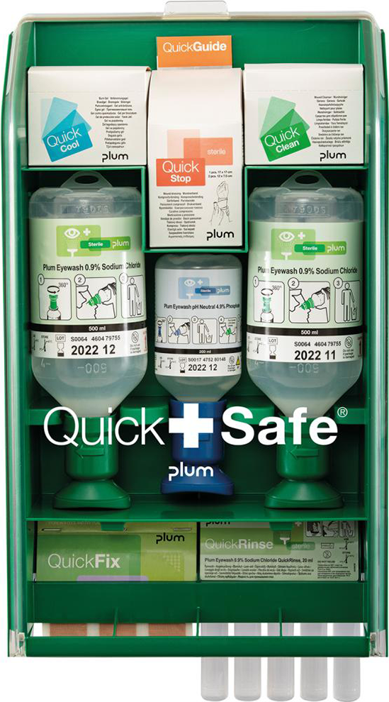 Erste-Hilfe-Station QuickSafe Box Complete Erste-Hilfe-Station QuickSafe Box Complete