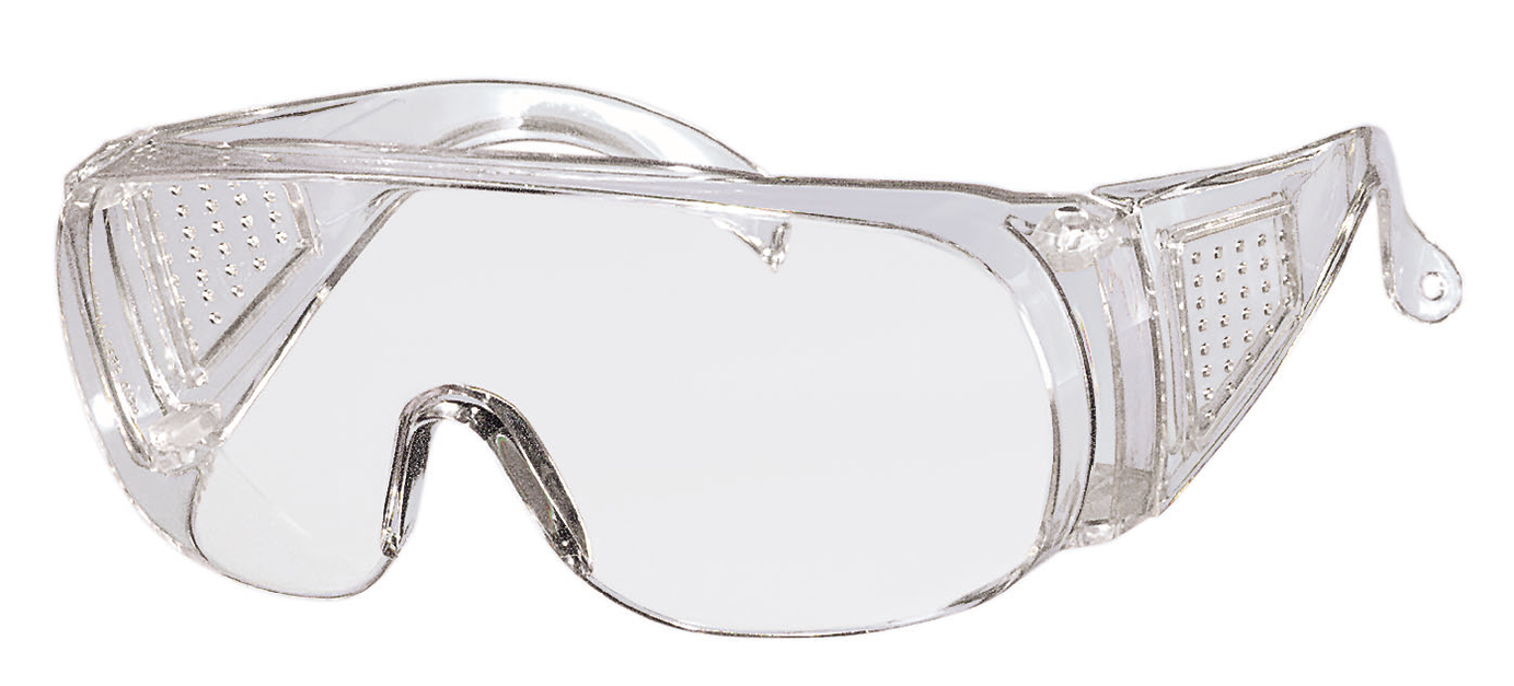 Panorama-Brille, farblose Kunststoffgläser