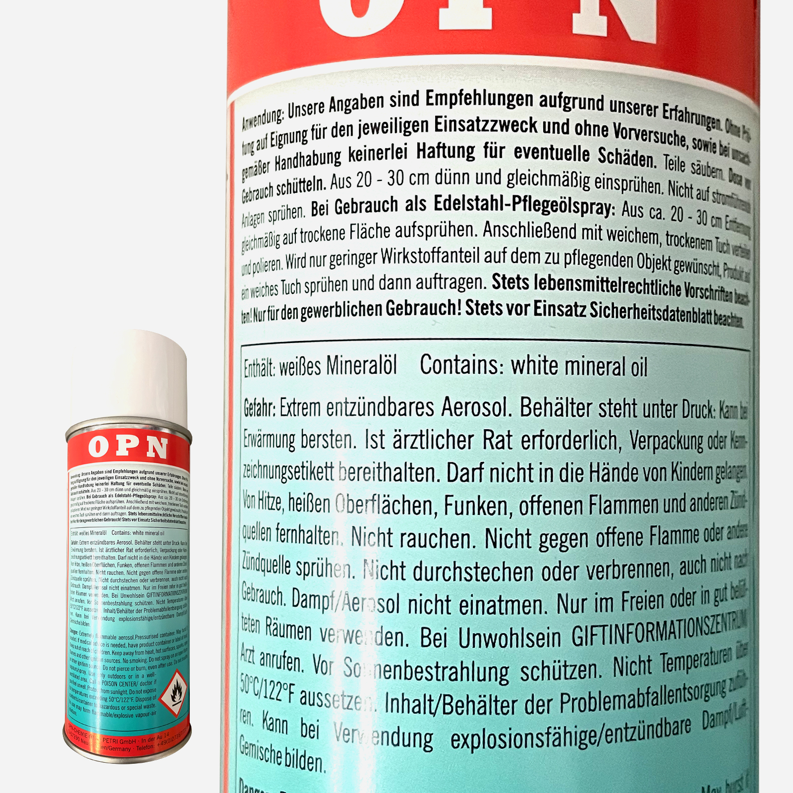 OPN Schmierölspray 400 ml